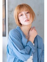 テイラー(Taylor)&nbsp;【Taylor 】☆大宮 オレンジベージュ×ストレートショート