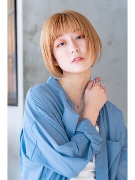 テイラー(Taylor) 【Taylor 】☆大宮 オレンジベージュ×ストレートショート