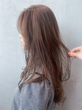 アルバム 銀座(ALBUM GINZA) オレンジベージュ_オリーブカラーハイライトカラー_ba306462