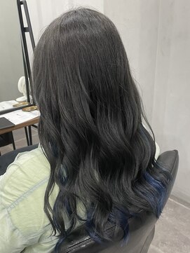 シャムオーツー 国分寺(CHAM:O2) インナーカラー/ネイビーブルー/