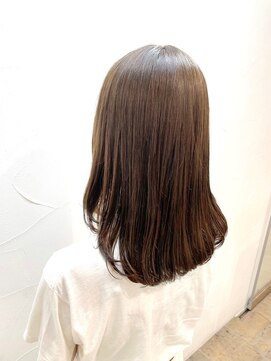 ネオリーブアオバ 高田馬場店(Neolive aoba) アディクシーカラーオリーブブラウンで作る透明感カラー