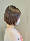 10代20代前下がりミニボブ/ヘルシースタイル