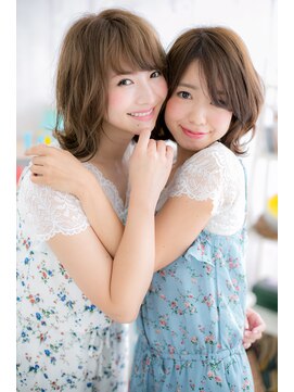ミック ヘアアンドメイク アップ 駒込店(miq Hair&Make up) トレンド感ある旬顔☆★大人かわいいモテ髪こなれヘアc1