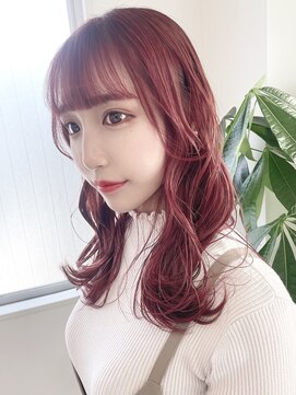 シンク オモテサンドウ(sync omotesando) ケアブリーチ&ピンクカラー