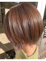 リラシー ヘアーアンドビューティー 龍ケ崎店(RELASY hair&beauty) 透明感インナーピンクカラー