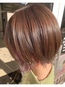 リラシー ヘアーアンドビューティー 龍ケ崎店(RELASY hair&beauty) 透明感インナーピンクカラー