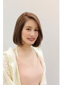 内巻きボブ