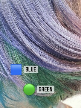 シモキタジャムズ ブルー×グリーン