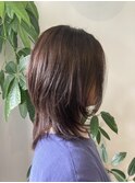鎖骨ミディアムレイヤー