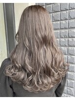 イキプラスディードットログ 大和八木駅前店(ikii+D.Log) ブリーチなし 透明感 グレージュカラー イルミナ