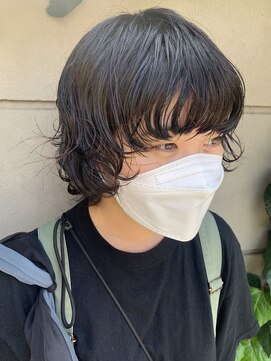 エム(EM) マッシュウルフ/パーマ