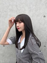 セレスト なんば店(CELESTE)&nbsp;韓国風フルバング×艶ストレート