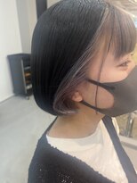 スクリバイタヒエ(SUKURI by tahie)&nbsp;#インナーカラー　#ラベンダーグレー