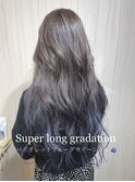 嶋村夏実★バイオレットブルーグラデーション