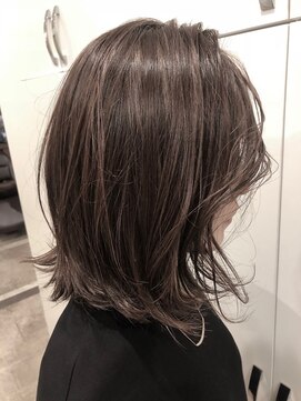 トゥーリ 長崎住吉店(tuuli) tuuli☆30代40代ペールベージュ切りっぱなしミディアム　51