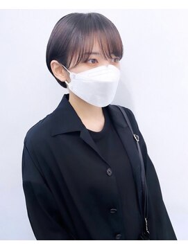 モアナ バイ ヘッドライト 二俣川店(Moana by HEADLIGHT) Moana#ミニボブ#ミニマムショート#ラベンダー