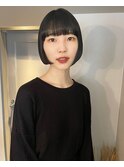 黒髪/ボブ