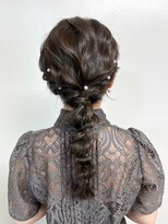 バブルス 上福岡店(BUBBLES)&nbsp;結婚式や女子会に＊ローポニー編み下ろし