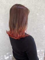 ザラフター ザブリーチ 新下関(the laughter/The bleach)&nbsp;グラデーション☆ピンクオレンジ