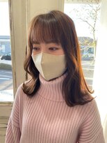 エトワール(Etoile HAIR SALON) ミルクティーベージュダブルカラーグレージュ韓国20代