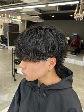 バレ(BALE) 波巻きスパイラル/波巻き/スパイラル/メンズパーマ/滋賀/草津