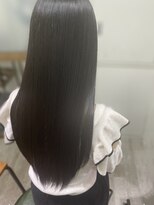 ソコノサロン ハナレ 北千住(socono salon HANARE) ラベンダーアッシュ艶髪ロング