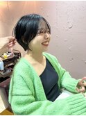 *滝田*くびレイヤーエモージュ愛されショートボブカット艶髪