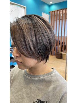 ニコ(nico) ショートスタイル バレイヤージュ