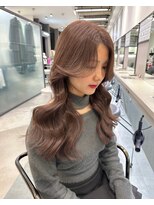 リリー(Lilley)&nbsp;松岡宏海スタイル/当日予約/天神韓国/チョコレート/前髪カット