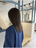 プラチナアッシュローグラセミロング