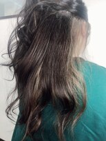 ファイン 美容室 深川店(FINE)&nbsp;10代20代★大人かわいいダブルカラーブリーチミルクティーカラー