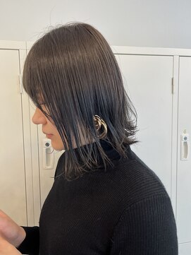 ルヴェルヘアー(Revel hair) ボブ × シアーアッシュ