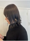 ボブ × シアーアッシュ