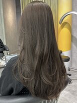 シティ(CITY)&nbsp;オリーブベージュカラー×レイヤーカット×systemtreatment