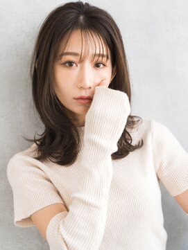 エレノア 自由が丘ANNEX(Eleanor) 【骨格に合わせます♪】ミディアムボブ×シースルーバング