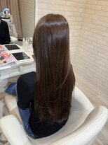 マーリャヘアー(mallia hair)&nbsp;レイヤースタイルレイヤーカットロングレイヤー小顔スタイル