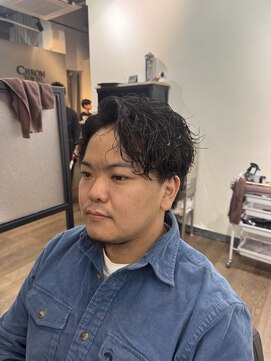クロムトウキョウ ザ バーバー 新宿本店(CHROM TOKYO the Barber) ツイストスパイラルパーマ