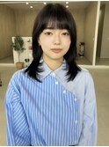 レイヤー/ハッシュカット/近鉄奈良/奈良/暗髪/顔周り/前髪/学割