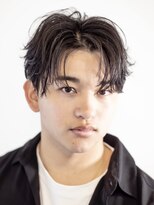 デプト(DEPT.)&nbsp;フェザーパーマフェザーショートメンズカットメンズサロン眉毛