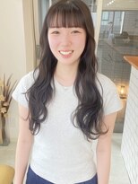 ノア 四条大宮店(noah)&nbsp;ミディアムパーマデジタルパーマボブパーマ前髪パーマ20代30代