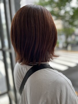 銀座ラボ 千葉店(LA BO) 髪質改善カラー　クリーミーピンク