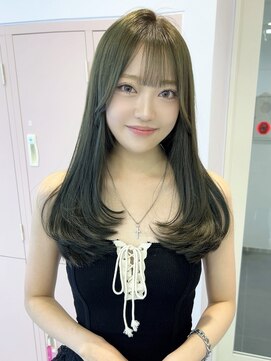 アール 横浜(R) 【MAKI】オリーブカラー/赤身抹消カラー/レイヤーカット