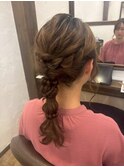 ハイライトバレイヤージュダブルカラーケアブリーチ20代30代
