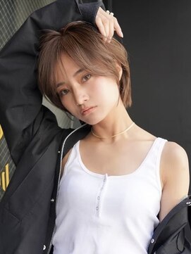 ギークス(GEEKS) 【GEEKS渋谷】クールショート/ウルフ/小顔/レイヤー/秋冬カラー