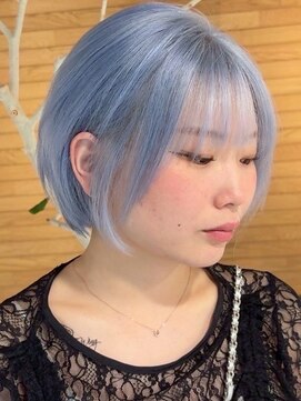 フリーク(FLEEK) レイヤーカット髪質改善ダブルカラーブリーチ