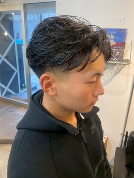 グッドプレイスアンドシング(Good Place&thing) メンズカットフェードスキンフェードクロップバーバー