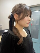 ヒョンミョン ライズバイレボ 柏西口店(hyon myon/RISEbyREVO)&nbsp;顔周りカット/同窓会ヘア/ヘアセット
