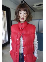 オン(ON)&nbsp;【ON】　ボブ× ブラウンカラー