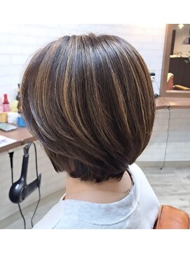 ヘアーサロン カヴィエ(hair salon covie) 白髪暈し　ハイライト　白髪染め