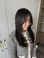 ラーム 宇部高校前店(rame) 髪質改善、レイヤースタイル